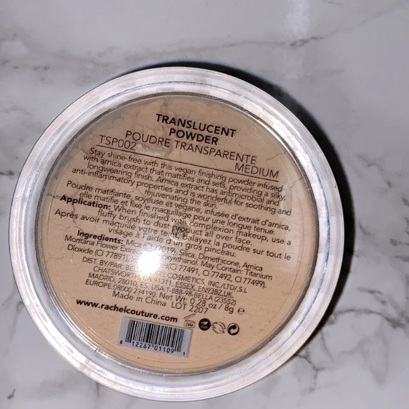 Rachel Couture translucent powder size medium - Picture 3 of 3